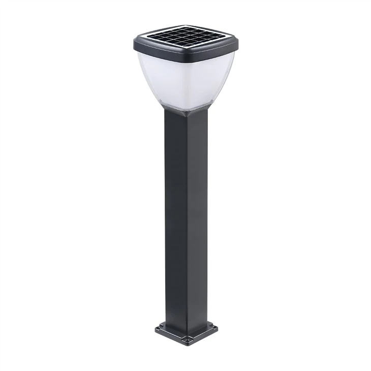 Vierkante Solar Outdoor Led Bolderverlichting
