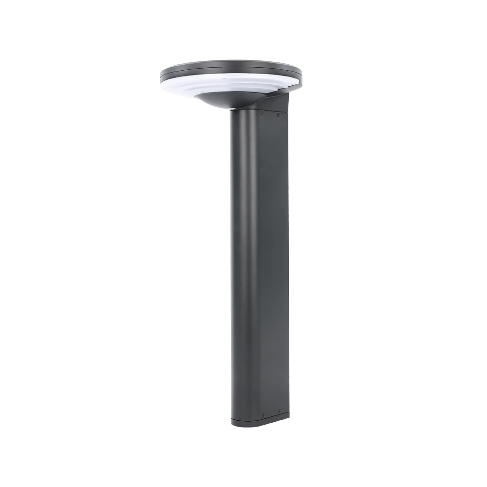 Waterdichte gegoten aluminium zonne-led bolder