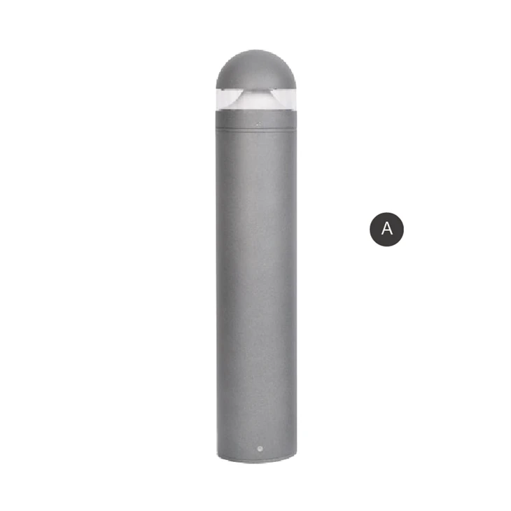 Zwarte bolderlampen buiten