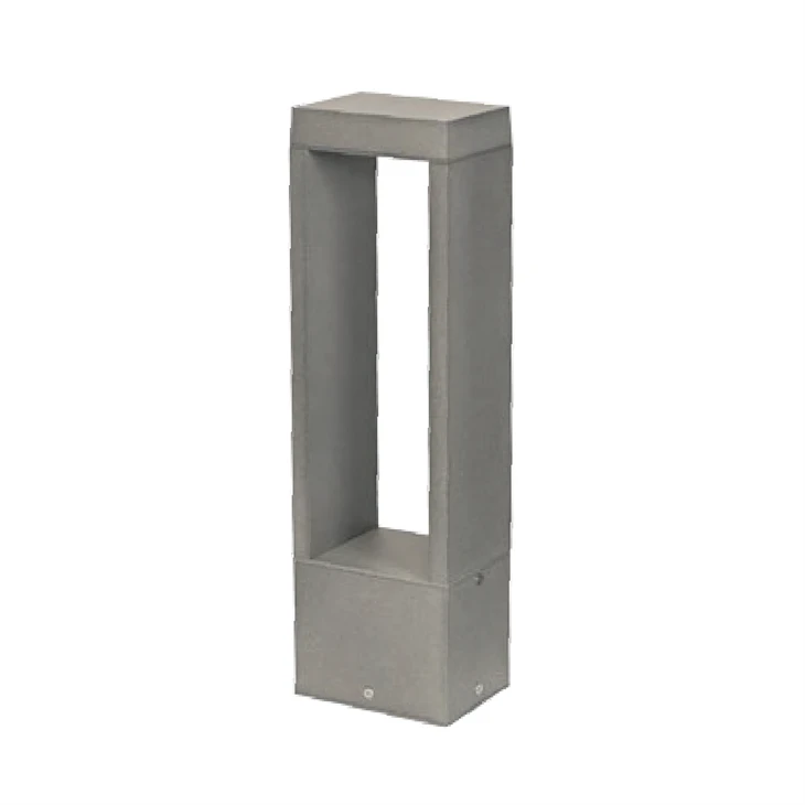 Gegoten aluminium verlichtingspaal