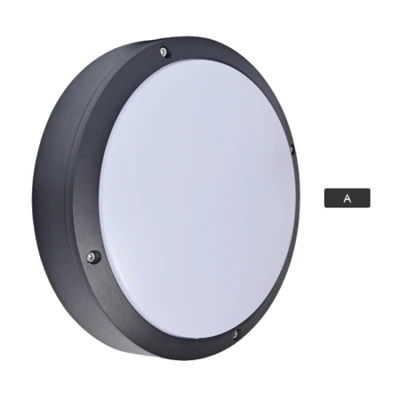 Antieke messing buitenwandlamp