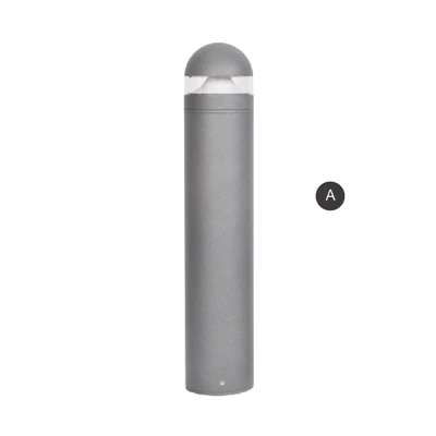 Zwarte bolderlampen buiten