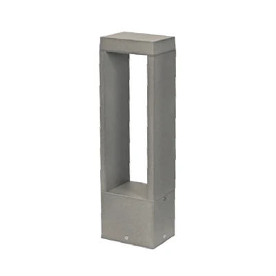 Gegoten aluminium verlichtingspaal