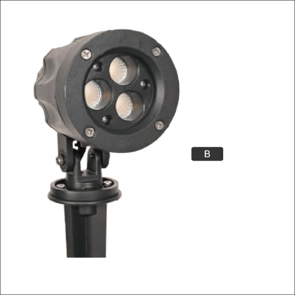 Solar Powered Spotlight