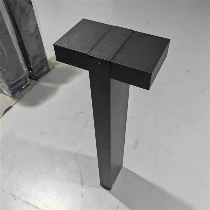 Inner Flange LED Bollard Anti-UV LED Garden Light Double Head suppliers